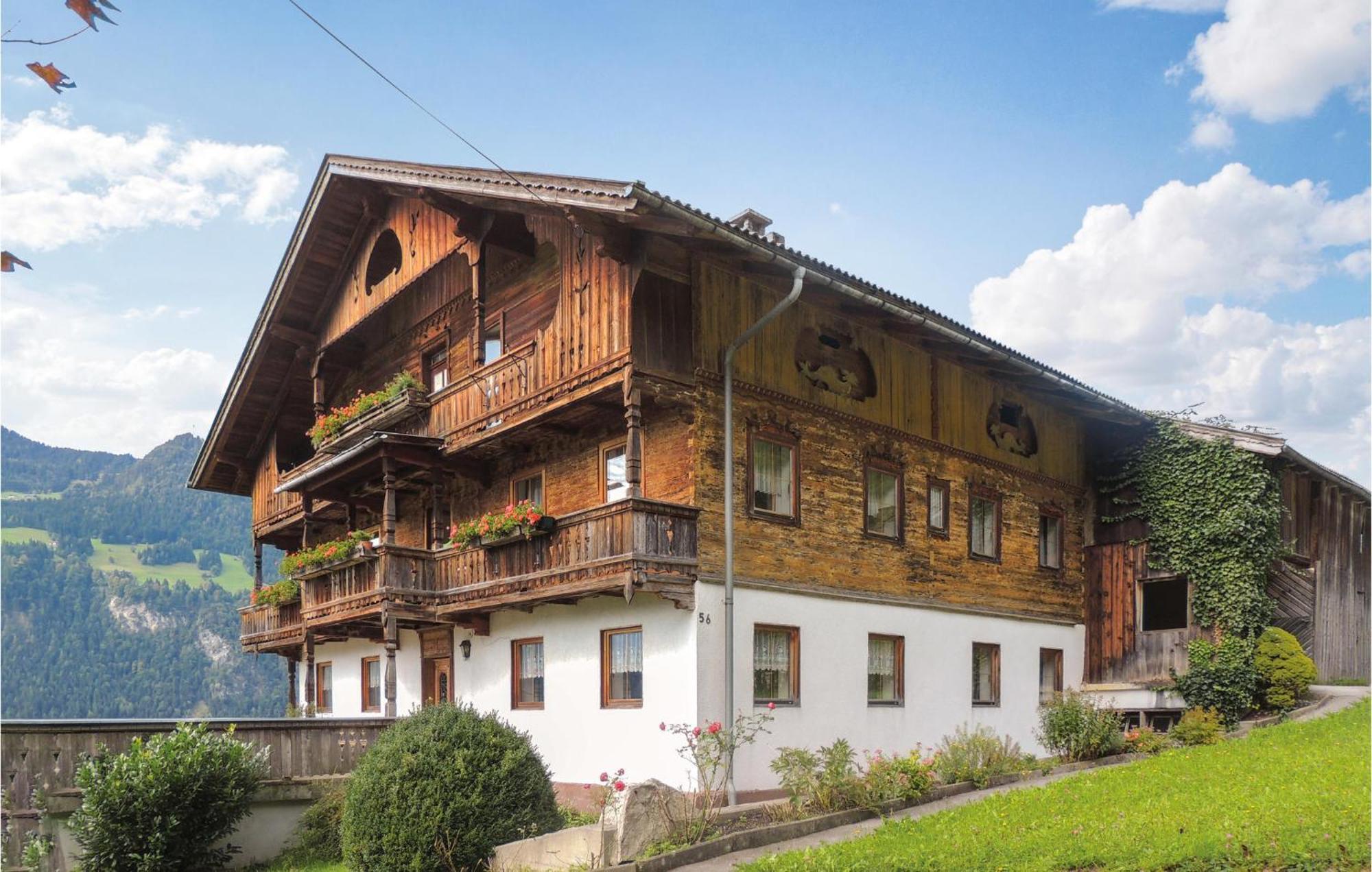 Ferienwohnung Mit Fernblick Bruck am Ziller Buitenkant foto